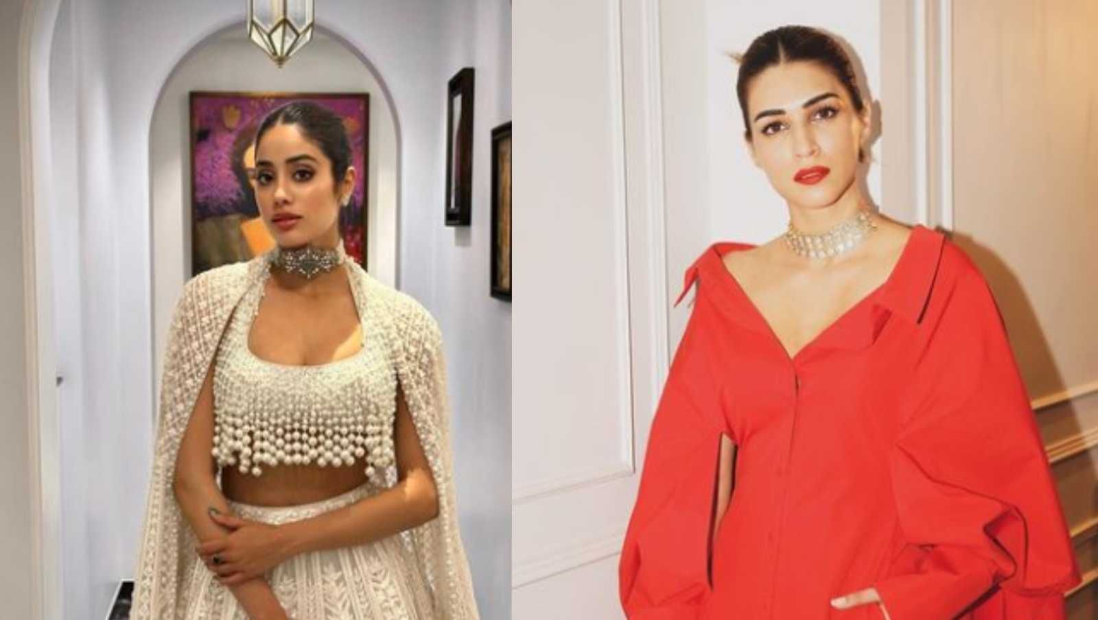 Kriti Sanon Janhvi Kapoor These Bollywood Beauties Outfits Make The