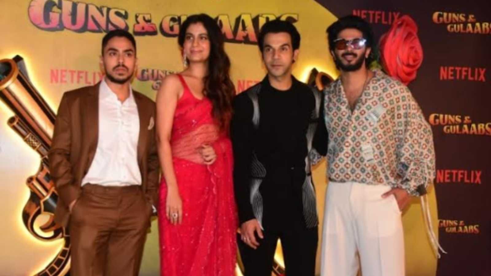 Bhumi Pednekar Rajkummar Rao Dulquer Salmaan And Others Grace Guns