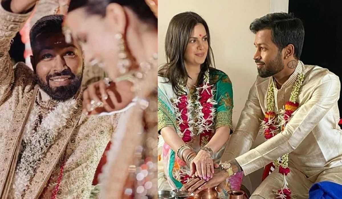 Hardik Pandyas Wife Natasa Stankovic Unarchives Wedding Photos Amidst