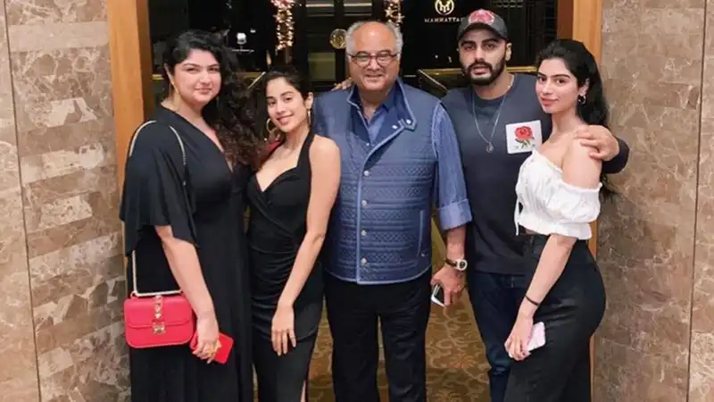 Arjun, Boney, Janhvi Kapoor shower family's 'genius bachha' Anshula Kapoor with love on her birthday