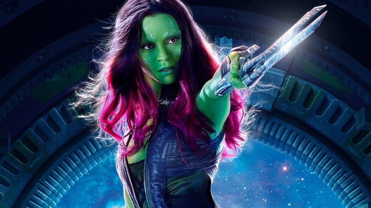 Guardians of the Galaxy Vol 3 Zoe Saldana aka Gamora reveals new BTS photo