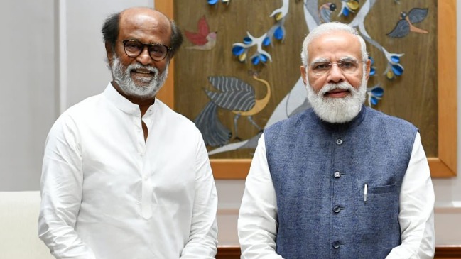 Prime Minister Narendra Modi extends with birthday wishes to Rajinikanth, lauds his 'phenomenal acting'