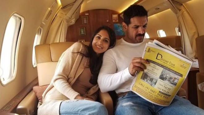 John Abraham shares rare pictures with wife Priya Runchal as he celebrates his 49th birthday, fans say 'finally'