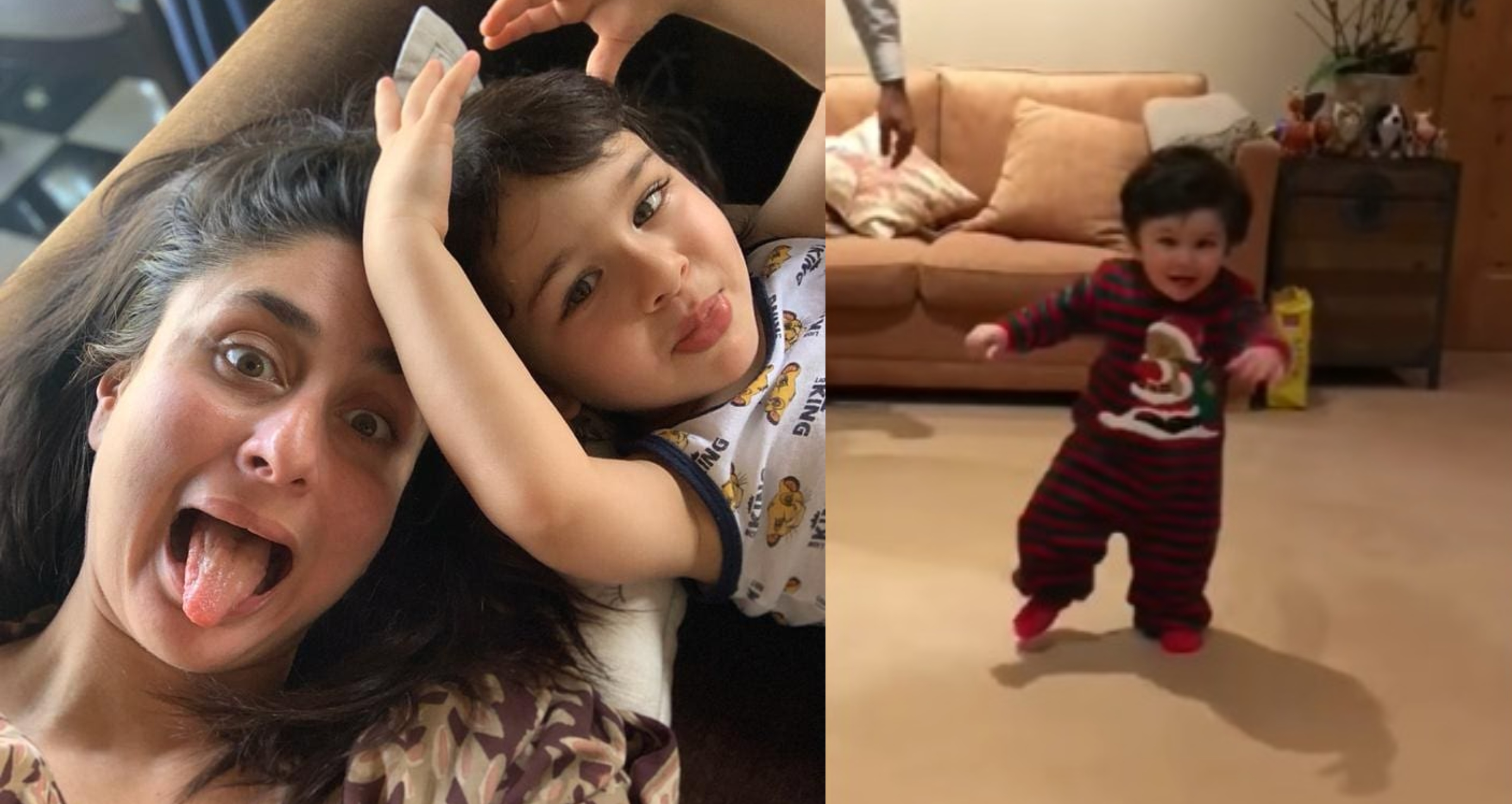 Kareena Kapoor Khan pens a sweet birthday wish for son Taimur; shares adorable glimpse of his first steps