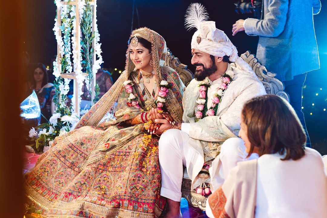 Devon Ke Dev Mahadev star Mohit Raina ties the knot in an intimate ceremony; shares pictures from the wedding