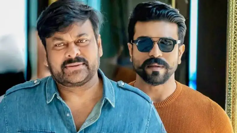 Chiranjeevi hails his son Ram Charan's RRR, calls it SS Rajamouli's master piece