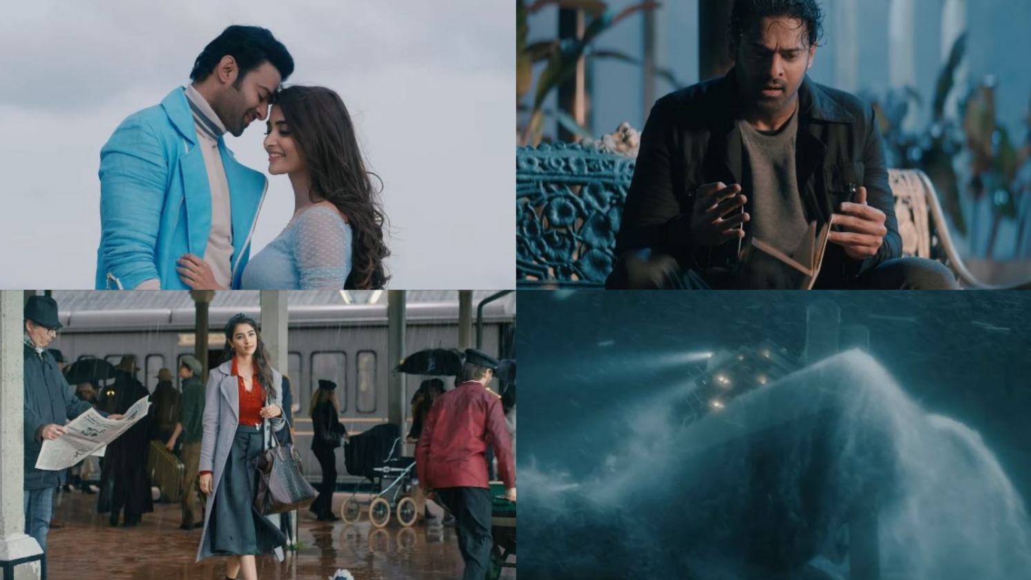 Radhe Shyam Trailer: In a visually stunning film Prabhas and Pooja Hedge's easy chemistry shines