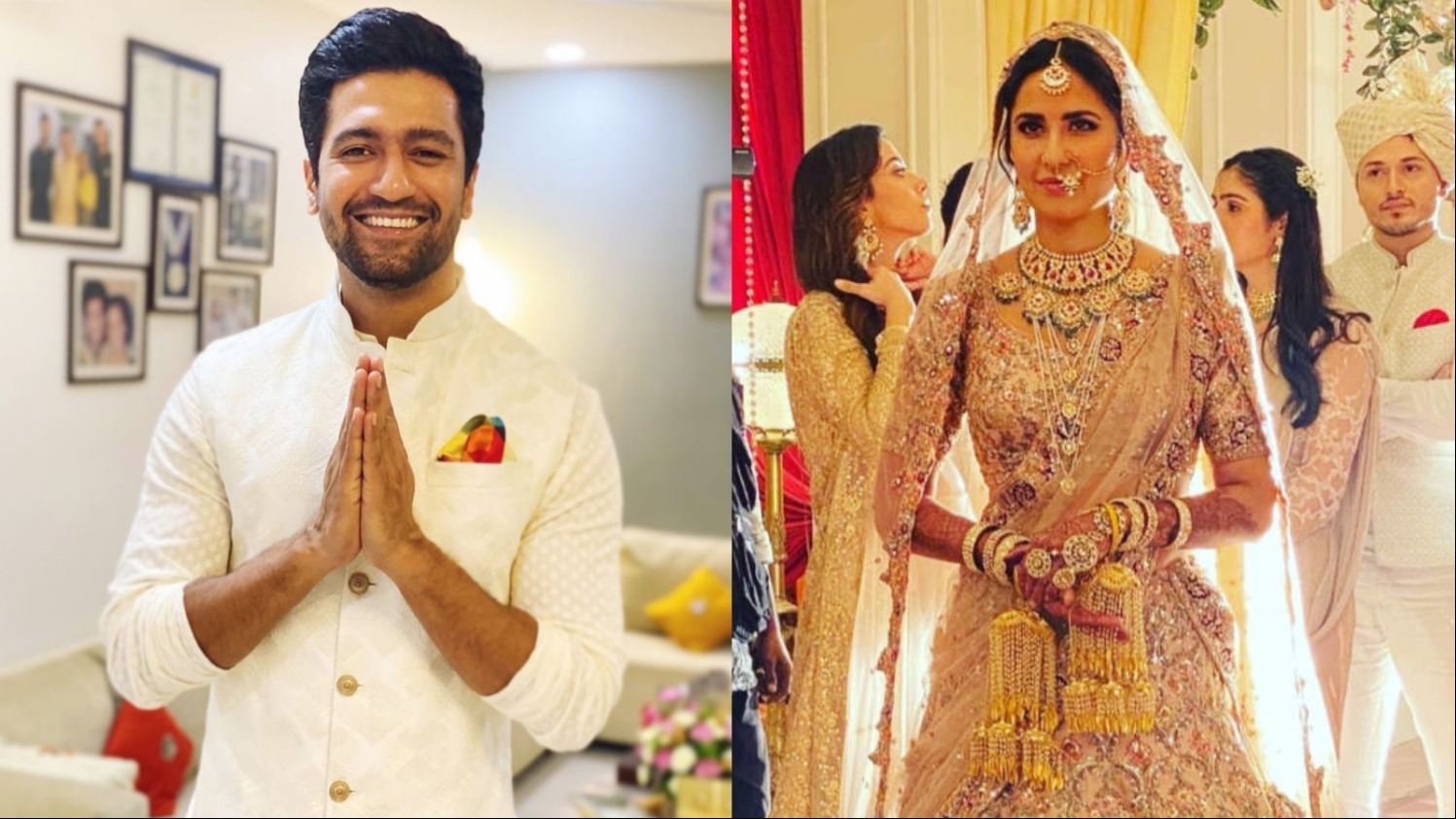 Katrina Kaif is now officially Mrs. Kaushal, marries actor Vicky Kaushal in Hindu ceremony in Rajasthan this afternoon