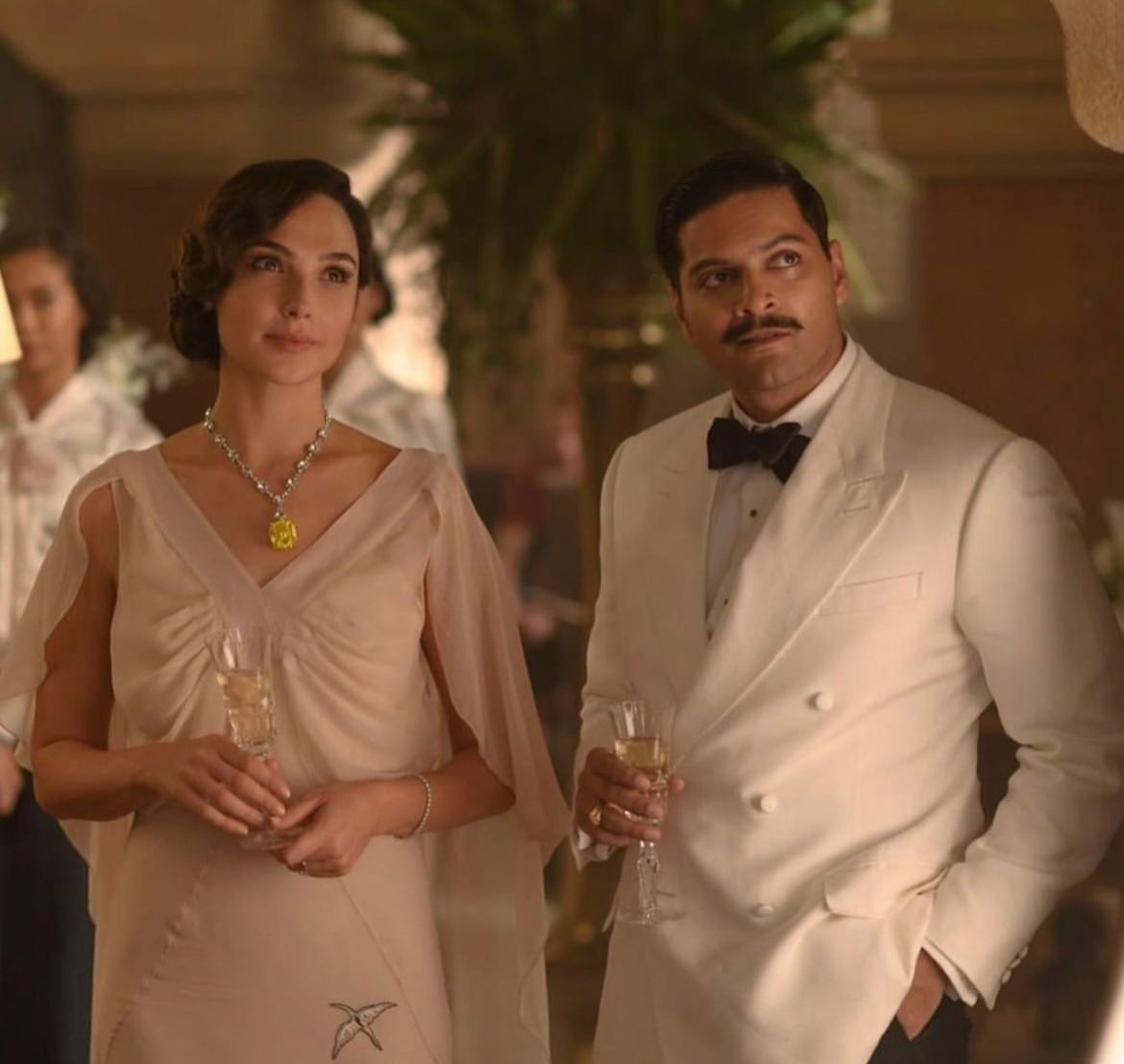 Ali Fazal shares still from his next Hollywood outing Death on the Nile, co-star Gal Gadot reacts