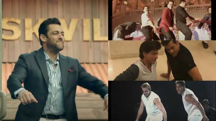 Dance With Me Song: Salman Khan has his family, friends like Aamir, Shah Rukh dancing to his tunes in real unseen footage