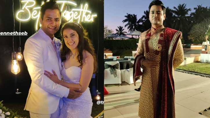Comedian Kenny Sebastian ties the knot with Tracy Alison; See their first dance, Goa wedding pictures here