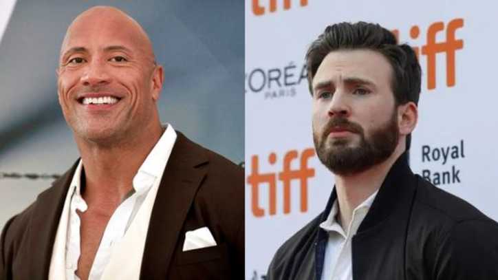 Chris Evans to team up with Dwayne Johnson for holiday movie Red One
