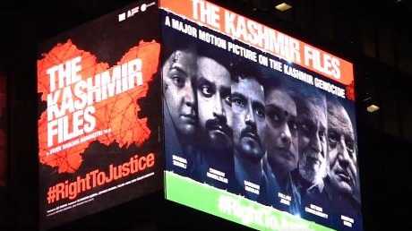Vivek Agnihotri's The Kashmir Files lights up Times Square on Republic Day