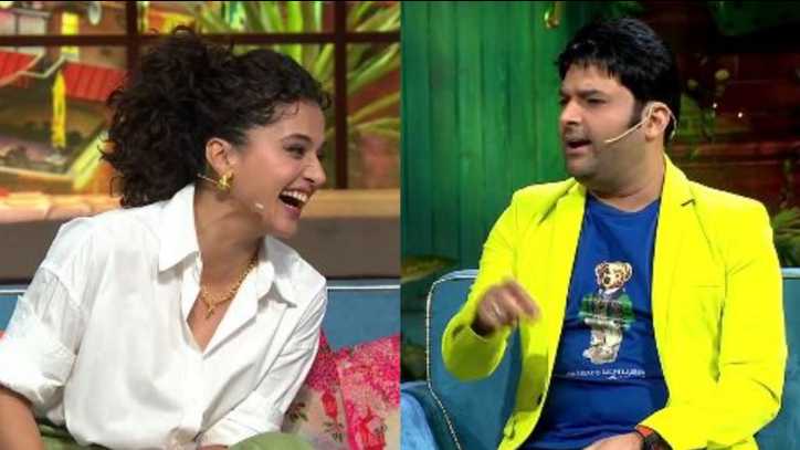 TKSS: Taapsee will have to call her father to check whether she even has Rs. 50 lakhs, Kapil has a hilarious reaction