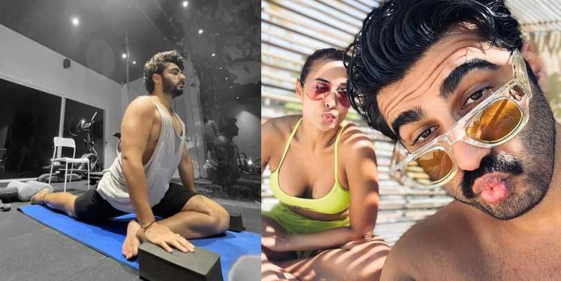 Arjun Kapoor is grateful to GF Malaika and his instructor for helping him realign his mind & body through yoga