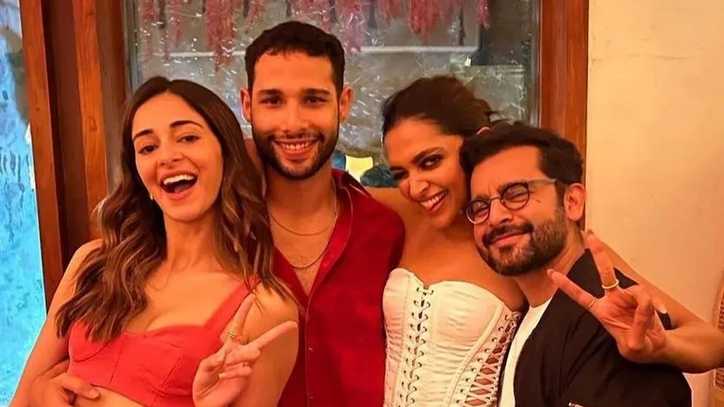 Deepika Padukone hosts success bash for Gehraiyaan; Ananya Panday, Siddhant Chaturvedi attend in style
