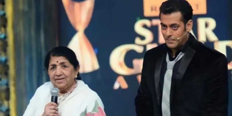 Salman Khan pays an emotional musical tribute to late Lata Mangeshkar; sings Lag Jaa Gale