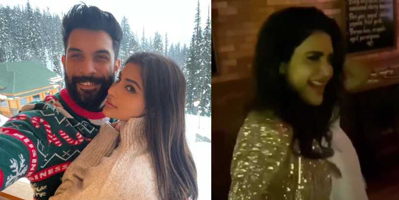 Mouni Roy shares glimpses of her honeymoon; Karishma Tanna grooves to Pushpa’s song on her reception