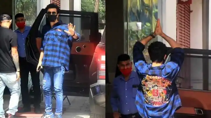 Gangubai Kathiawadi: Ranbir Kapoor strikes Alia Bhatt's Gangubai pose, reacts to the recently released trailer of her film