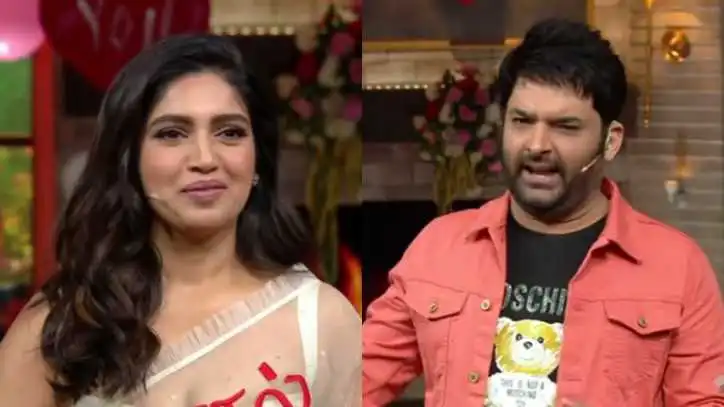 Kapil Sharma speculates why we haven't heard of Bhumi Pednekar's love life and it has to do with her film choices