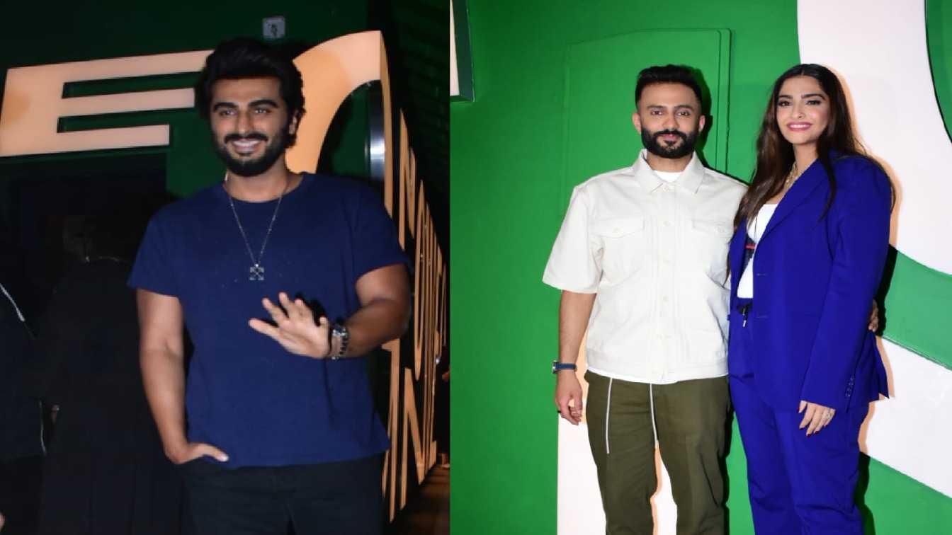 Arjun Kapoor can't stop smiling as paparrazi teases him about becoming 'mamu'