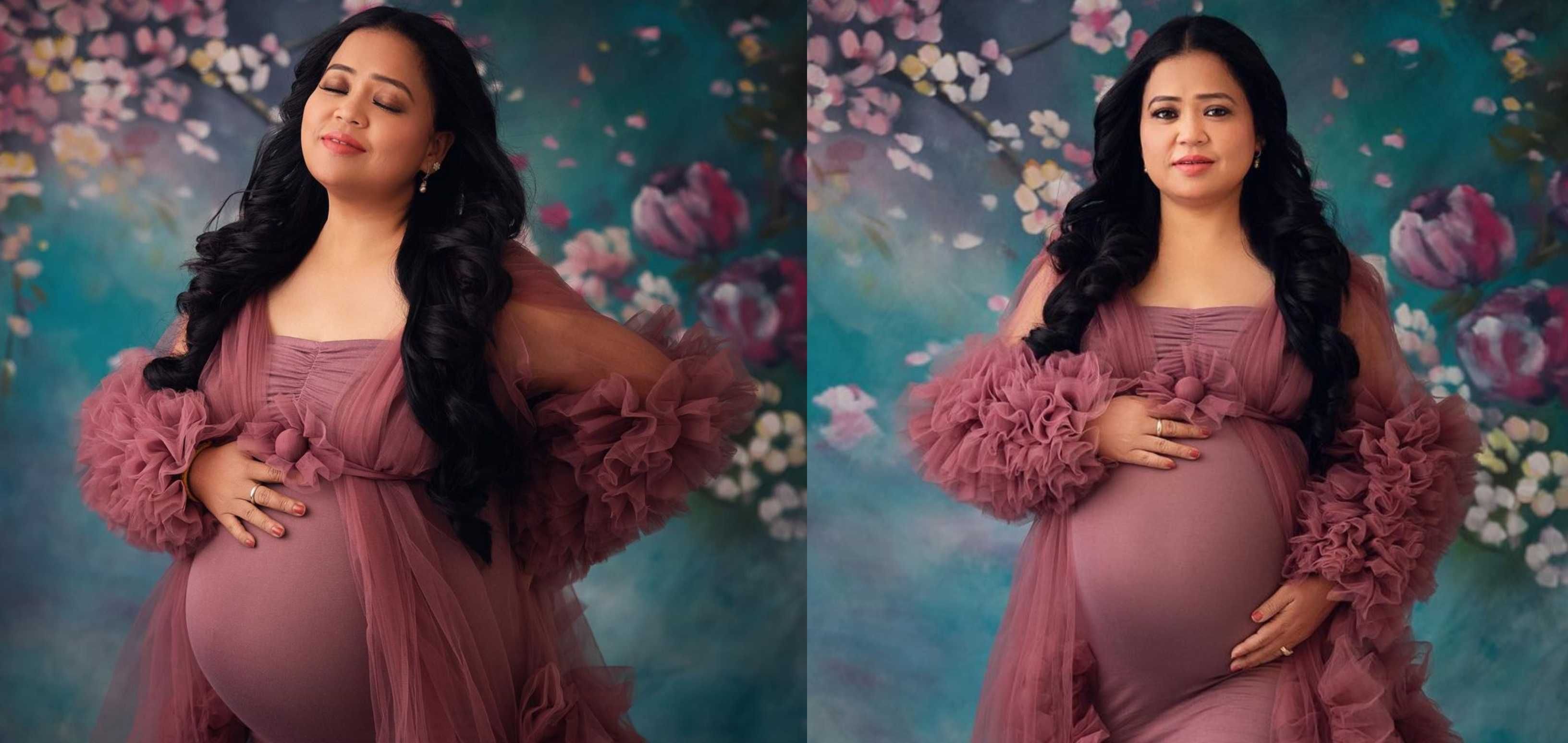 Bharti Singh flaunts baby bump in maternity shoot; leaves Karan Johar ...