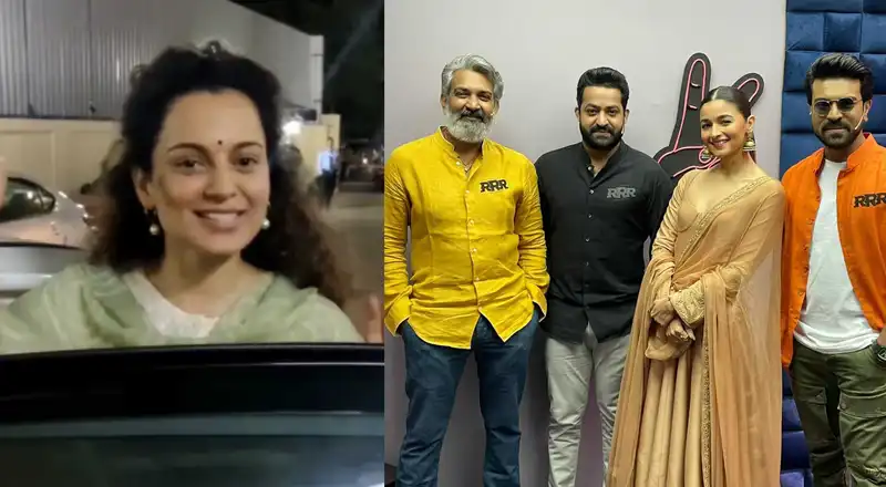 Kangana Ranaut calls Ram Charan, NTR Jr and Alia Bhatt’s RRR a blockbuster; says ‘long live Rajamouli’