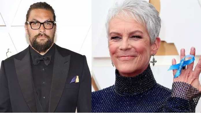 Oscars 2022: Jamie Lee Curtis, Jason Momoa, and others wear blue ribbons to show solidarity with Ukraine