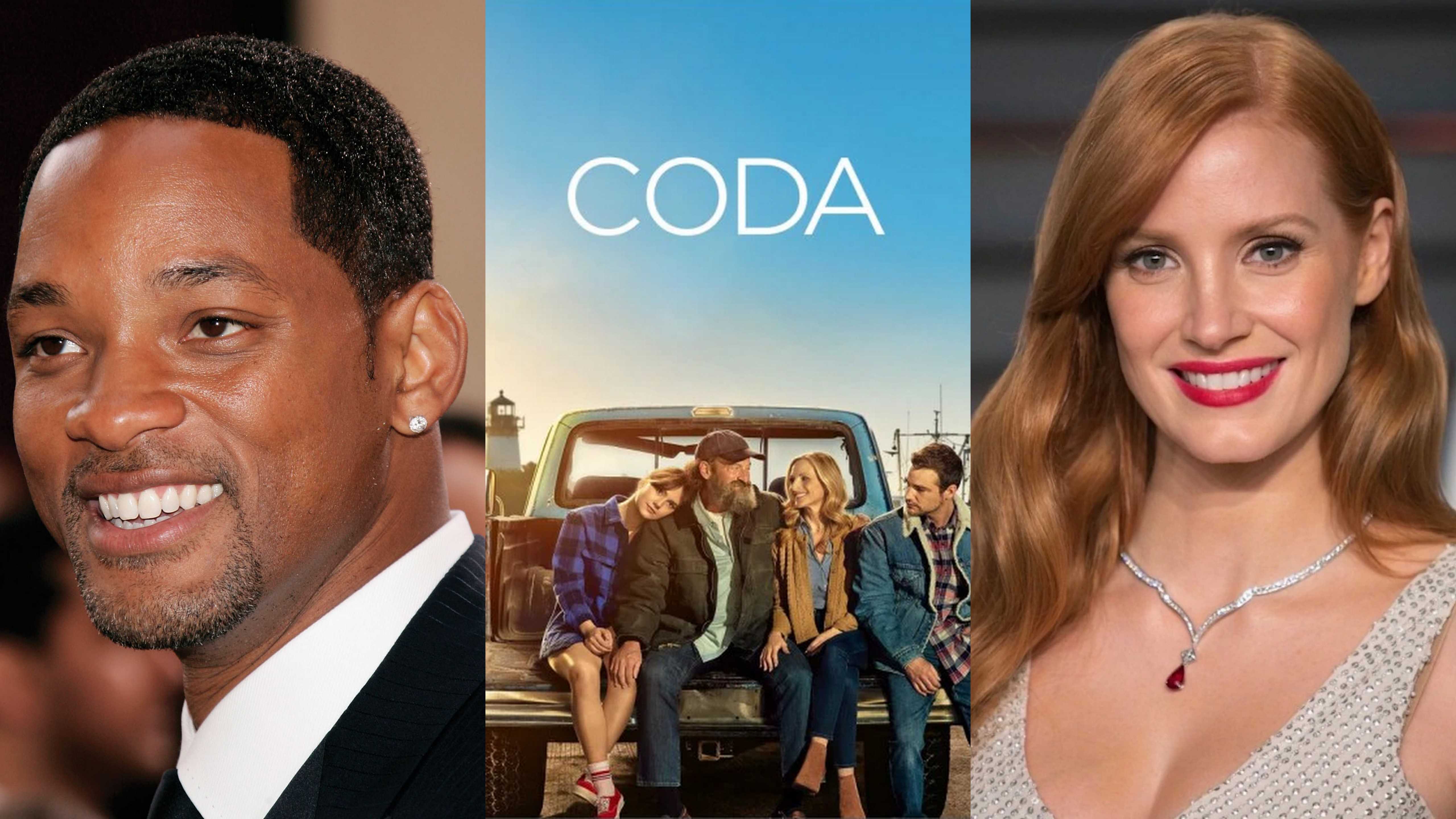 Oscars 2022 - Will Smith and Jessica Chastain take home best actor awards and CODA wins best picture
