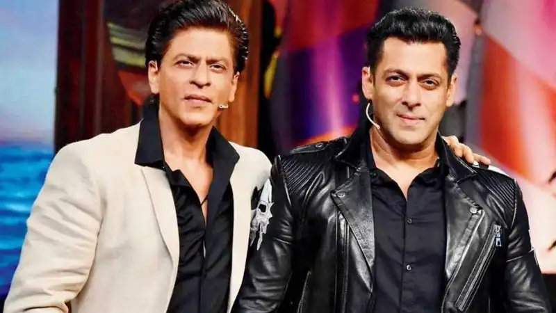 <p>Shah Rukh Khan and Salman Khan&nbsp;</p>
