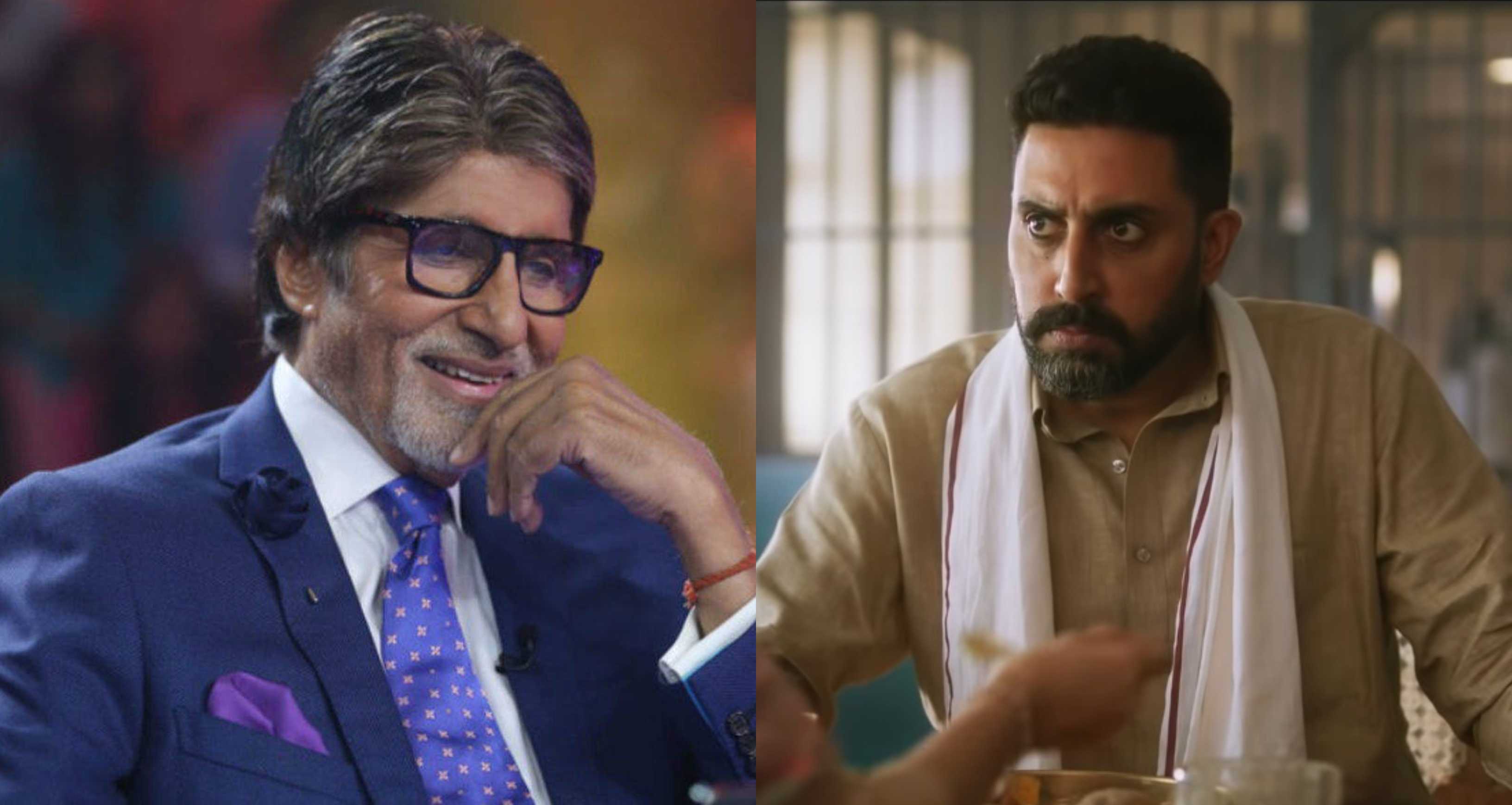 After watching Dasvi fan feels Amitabh Bachchan will be known by his son’s name; Abhishek has an epic reply