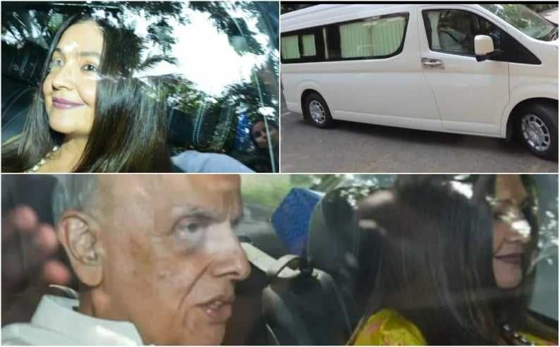 Ranbir-Alia Wedding: आलिया और रणबीर की मेहंदी पर डैडी महेश भट्ट के साथ पहुंचीं पूजा भट्ट; मेहमानों को कैमरों से छिपा रही ख़ास वैन