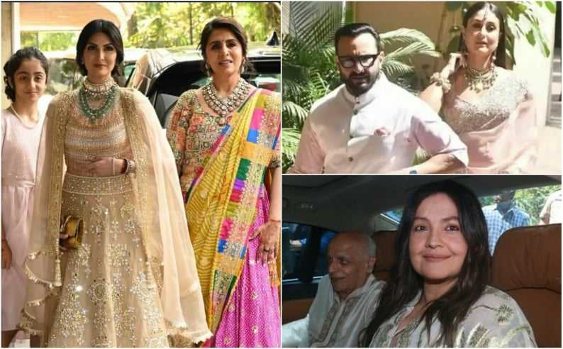 Ranbir Kapoor- Alia Bhatt wedding Pictures: From Kareena Kapoor Khan to Karan Johar, family & friends arrive for big day