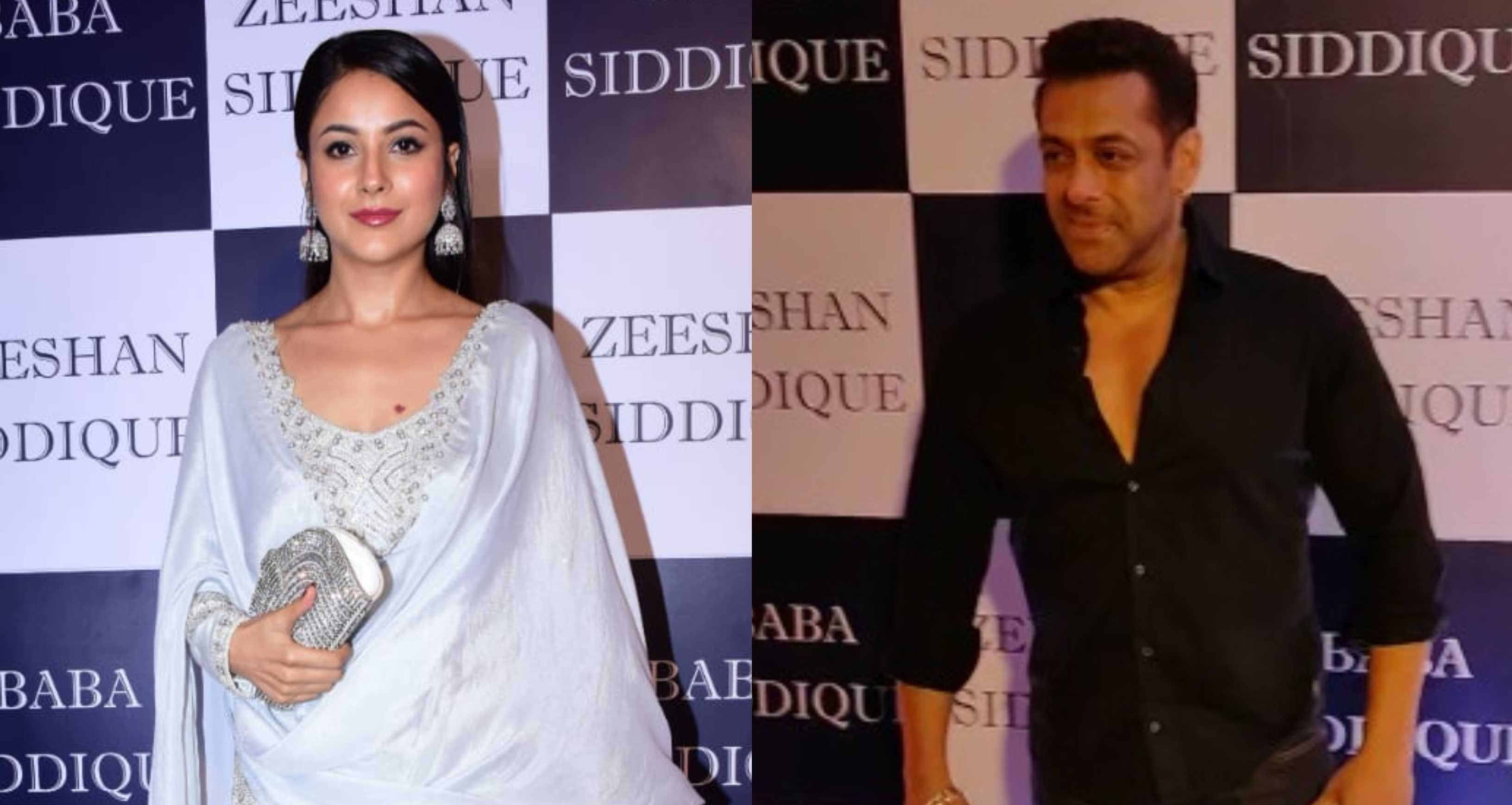 Salman Khan made Shehnaaz Gill sit next to him at Baba Siddique's Iftar party; the two chatted for hours