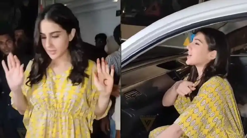 Sara Ali Khan tells paparazzi 'Aap log dhakka marte ho', refuses to pose