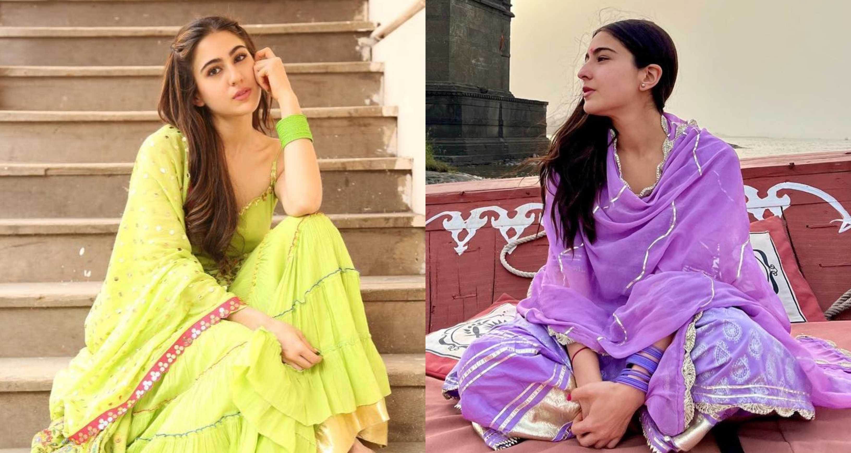 5 times Sara Ali Khan embraced her inner desi girl and rocked ethnic wear