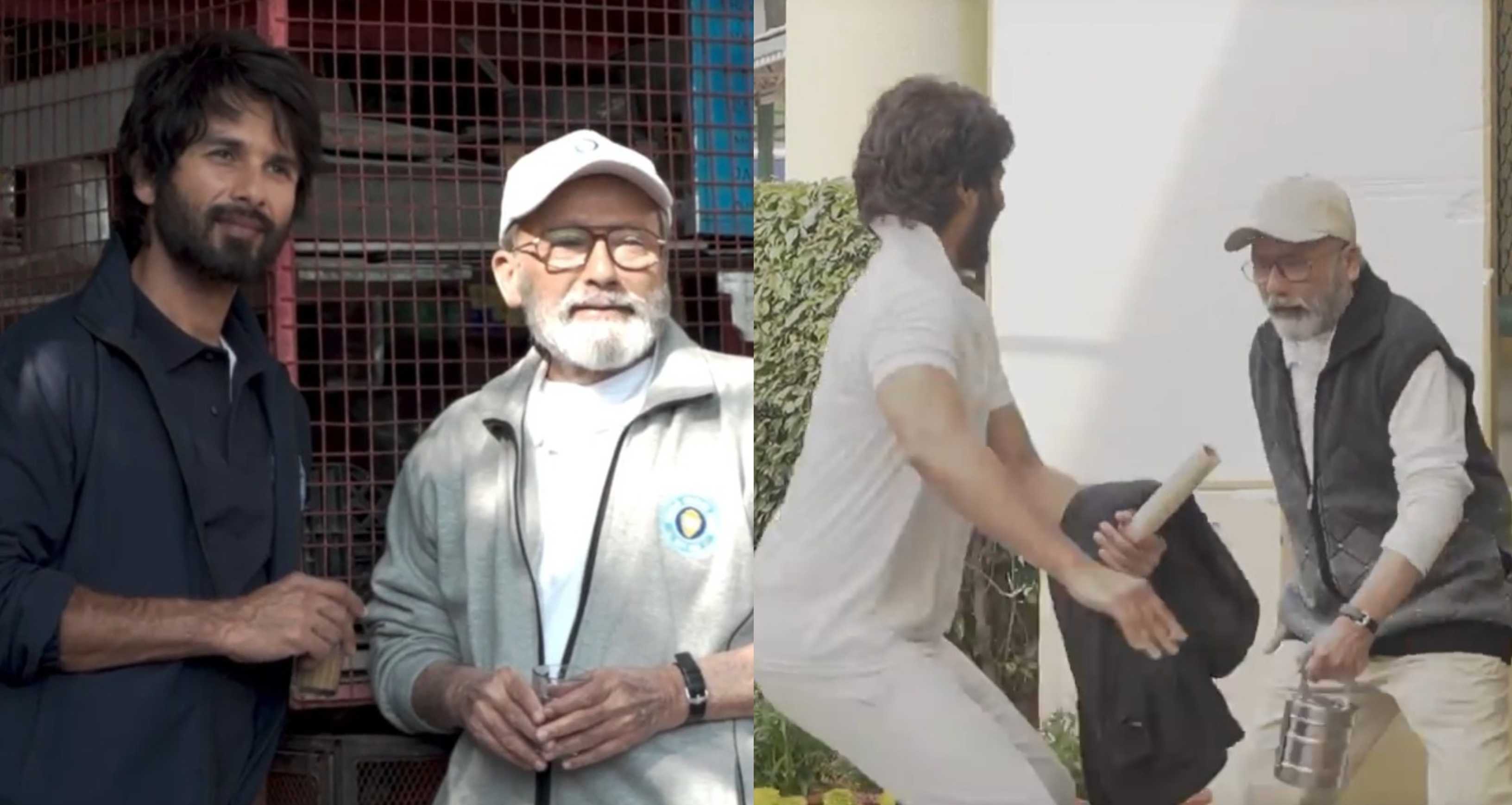 Jersey: Shahid Kapoor shares glimpse of his bond with father Pankaj Kapur in this heartwarming BTS video