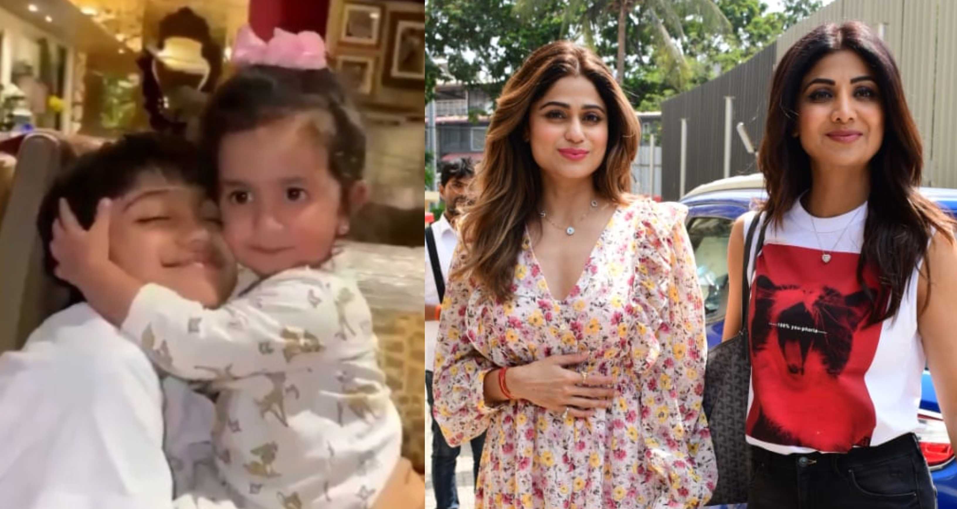 Shilpa Shetty shares adorable video of Viaan and Samisha on Siblings Day; catches a movie with Shamita & Raj Kundra
