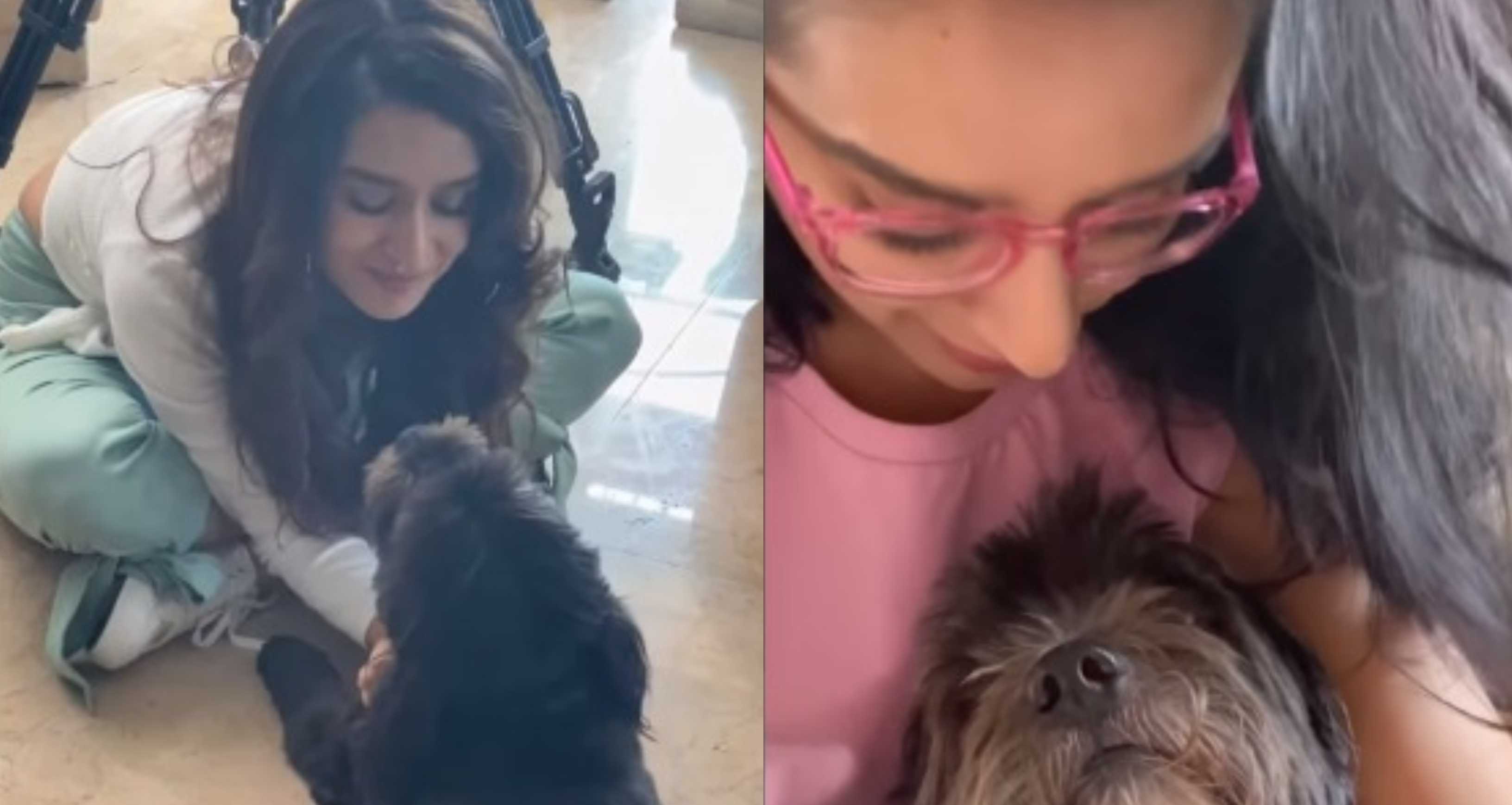 Shraddha Kapoor celebrates pet dog Shyloh’s birthday; thanks him for the best 11 years of her life