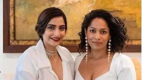 Mom-to-be Sonam Kapoor asks Masaba Gupta to design her maternity clothes, latter replies 'Jesus take the wheel from our lady'