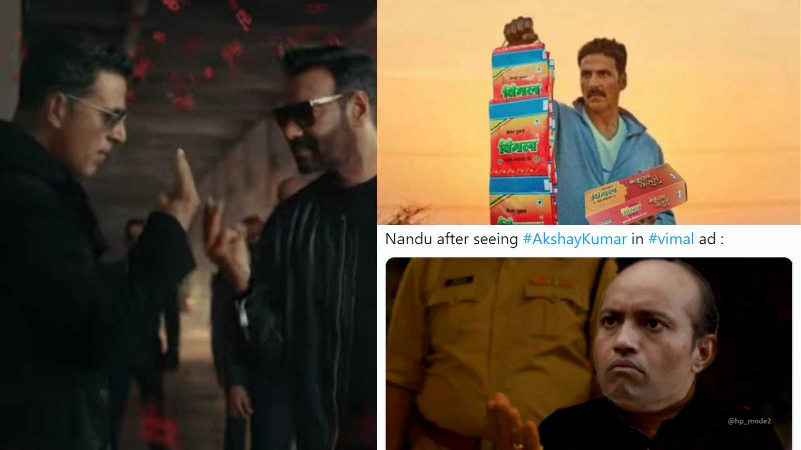 Ajay Kumar joins Ajay Devgn and Shah Rukh Khan in the 'Vimal-verse', Twitter reacts with hilarious memes featuring 'Nandu'