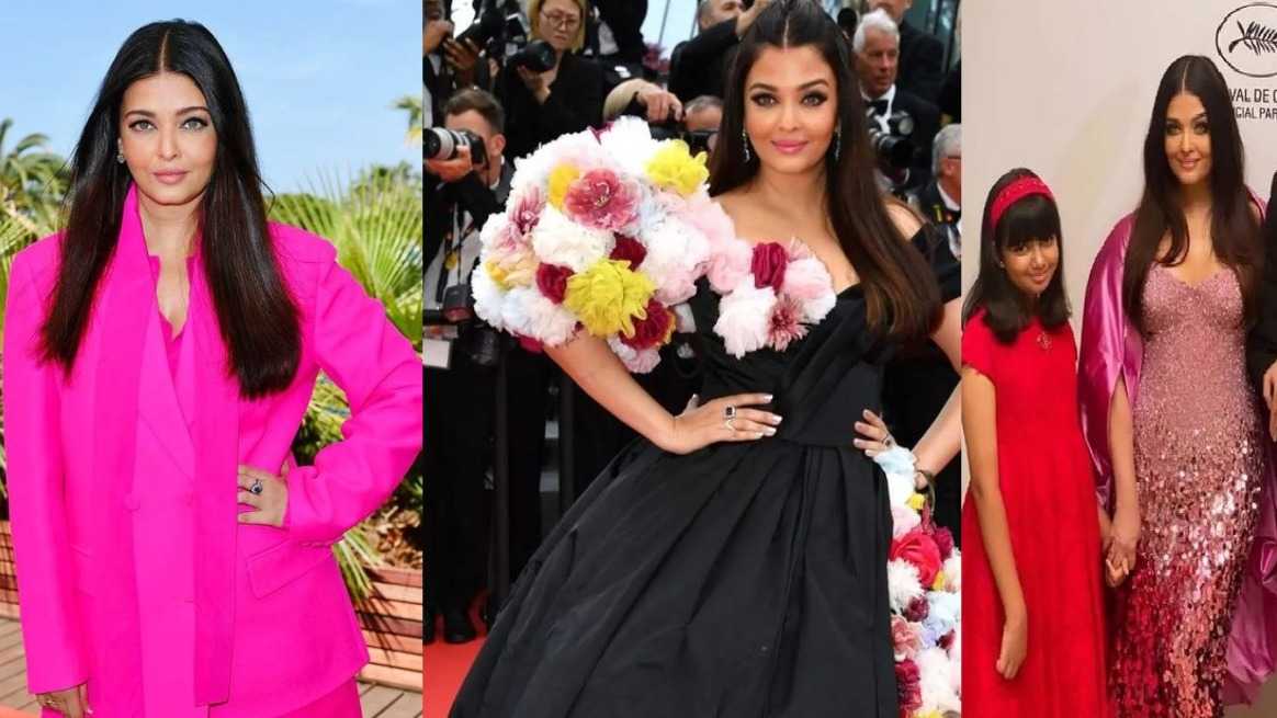 Cannes 2022: From hot pink pantsuit to elegant gown, Aishwarya Rai Bachchan slays red carpet just like queen