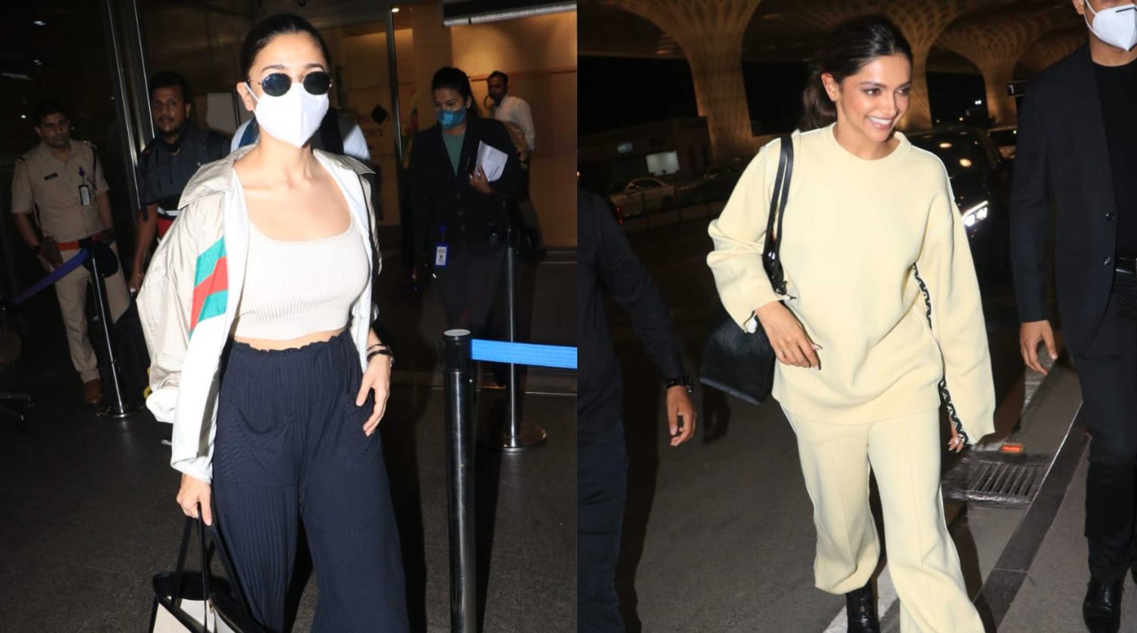 Alia Bhatt opts for comfy airport look as she returns from Doha; trolls accuse her of copying Deepika Padukone