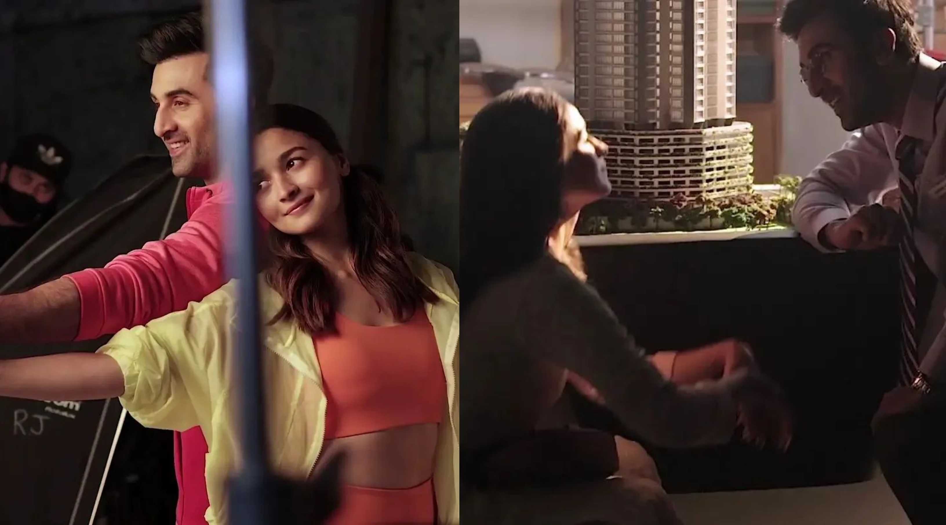 Ranbir Kapoor and Alia Bhatt get together for an ad shoot ahead of Brahmāstra; BTS snaps go viral