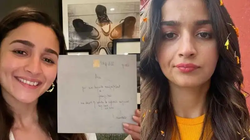 From Big Bs' letter to 'Kesariya' song shoot, Alia Bhatt offers glimpses into her four months of 'selfie life'