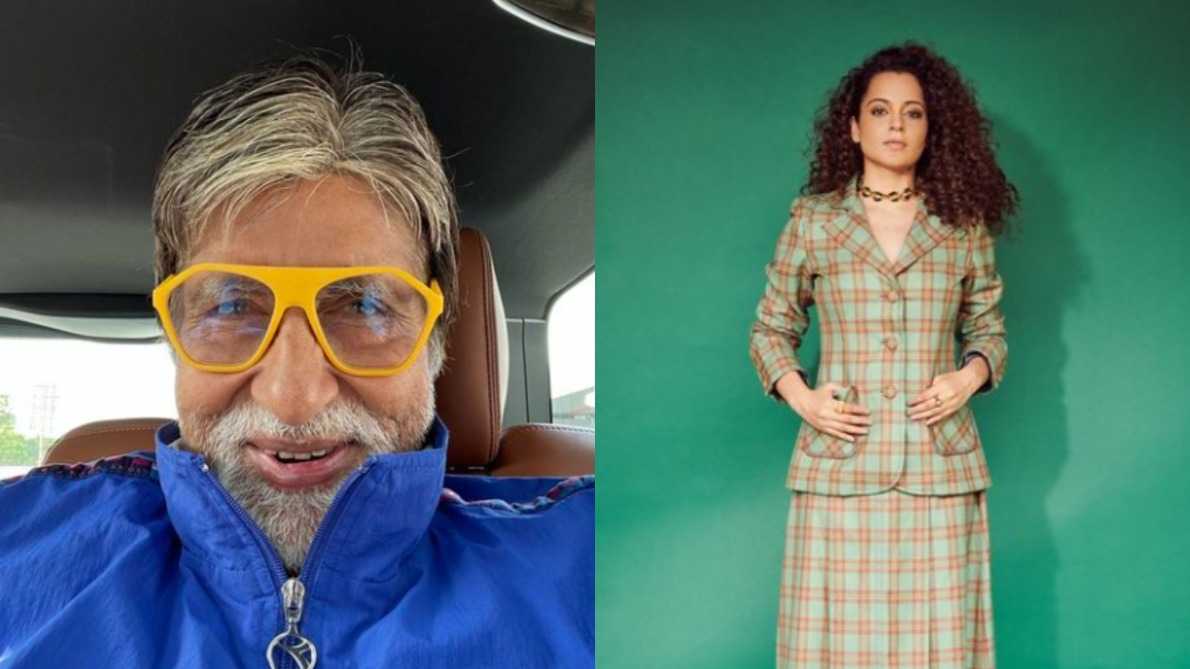 अमिताभ बच्चन को मिला सरकारी नोटिस इसलिए डिलीट कर दिया  कंगना रनौत की फिल्म 'धाकड़' पर किया ट्वीट?