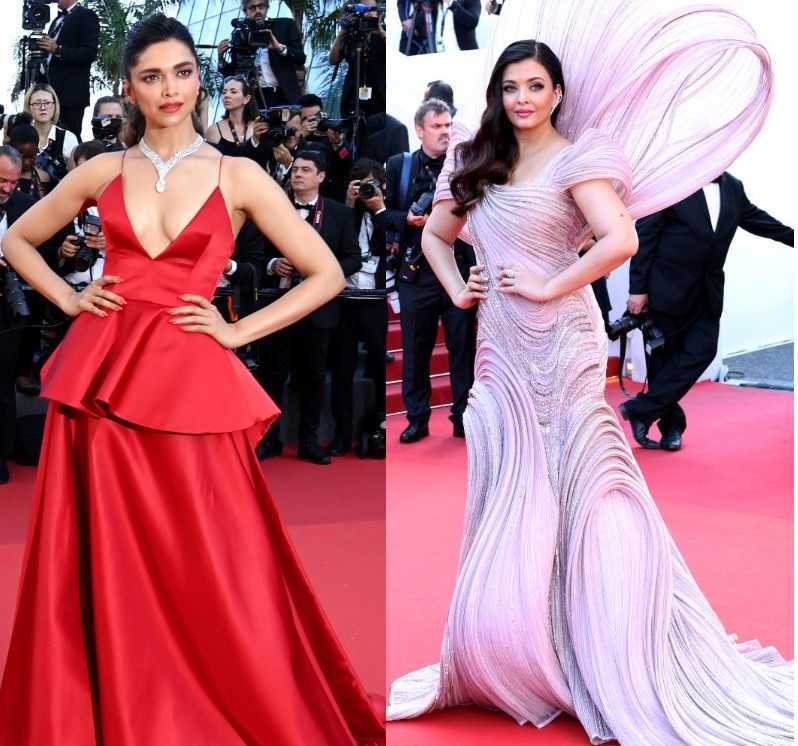 Aishwarya Rai Bachchan looks like a Queen!  Cannes 2022: Aishwarya Rai  Bachchan stuns in pink, Deepika Padukone looks ravishing in red gown [View  Pics] Photogallery at