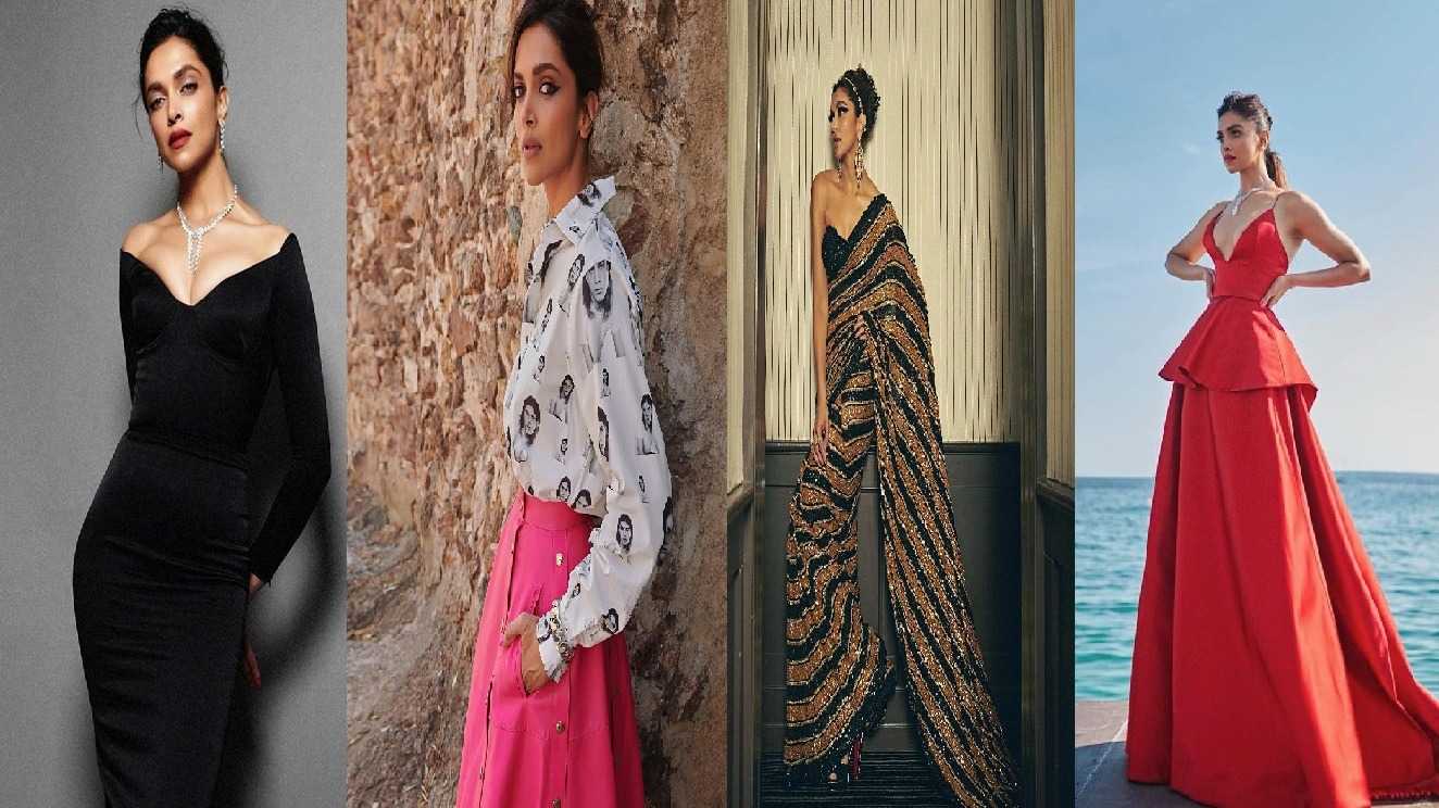 Cannes 2022: Deepika Padukone dazzles in black bodycon dress, here's round-up of her looks from Day 1 to Day 5 