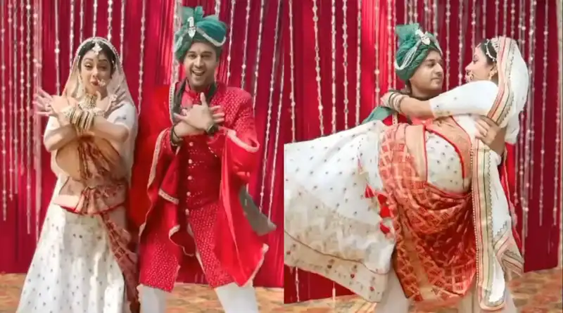 Anupamaa: Rupali Ganguly grooves to Morni Banke in her bridal avatar; Gaurav Khanna lifts her up in his arms