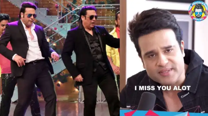 Krushna Abhishek breaks down while talking about Govinda on Maniesh Paul’s podcast; misses his Chi Chi mama